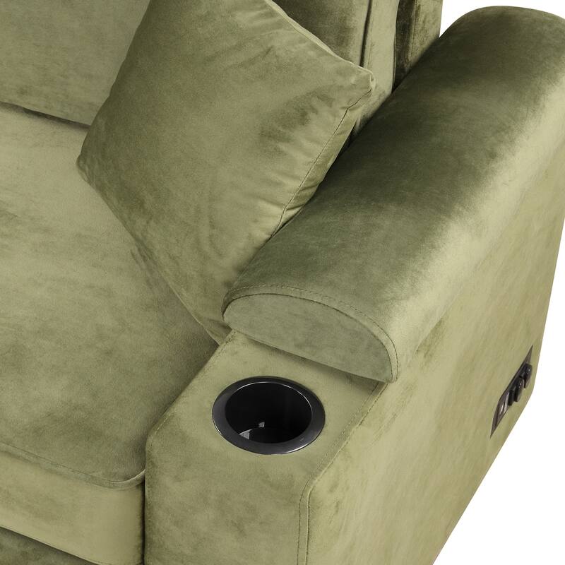 Modern 2 in 1 Pull Out sofa bed L Shape Couch with Storage Ottoman