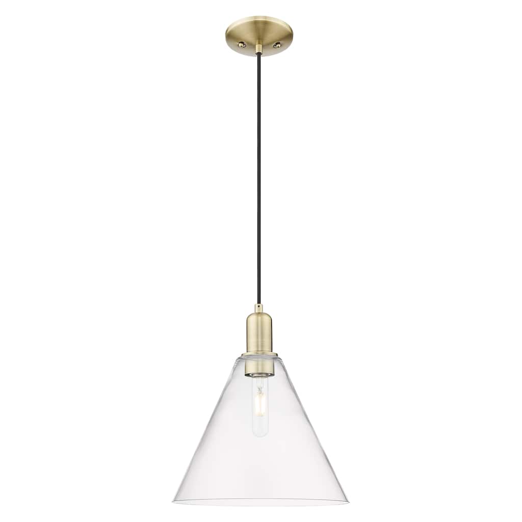 Innovations Lighting Endless Possibilities Arcadia - Berkshire Glass - 1 Light 12" Cord Hung Mini Pendant