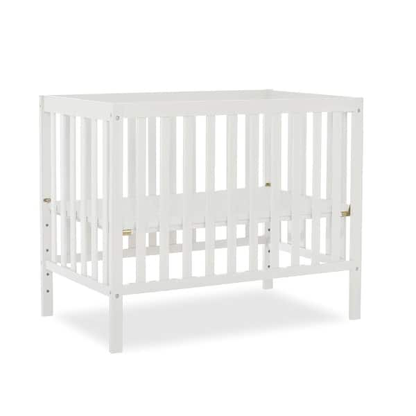 slide 1 of 1, Dream On Me Bellport 4 in 1 Convertible Mini/ Portable Crib I Mini Baby Crib I Includes 1.5 Mattress - Safari Green