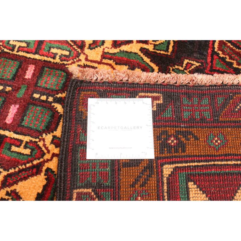 ECARPETGALLERY Hand-knotted Teimani Black Wool Rug - 2'9 x 4'8