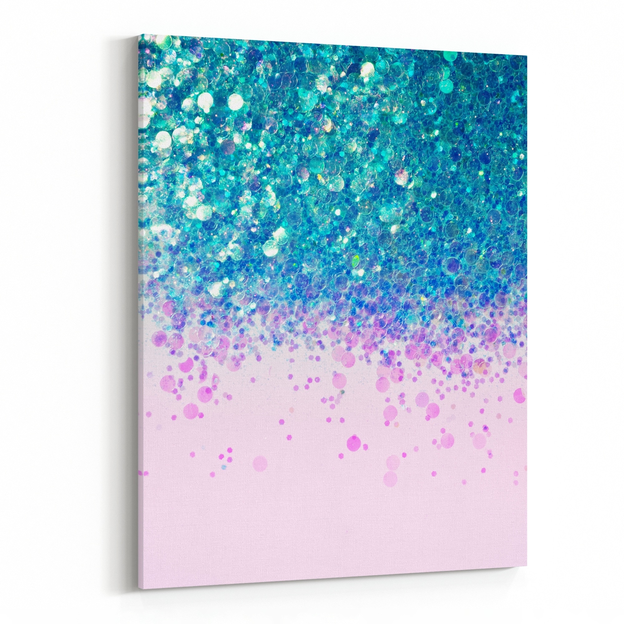 Shop Abstract Mermaid Pattern Water Canvas Wall Art Print Overstock 31658514