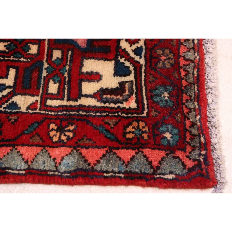 ECARPETGALLERY Hand-knotted Andelz Navy Wool Rug - 4'9 x 8'7