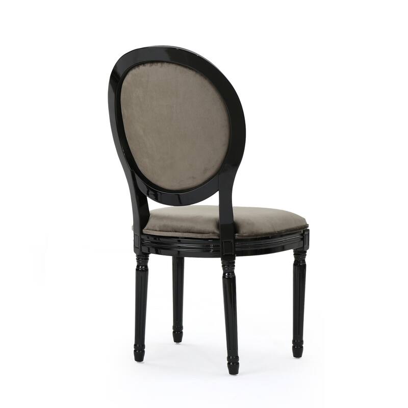 Phinnaeus Contemporary Velvet Dining Chairs (Set of 2) by Christopher Knight Home