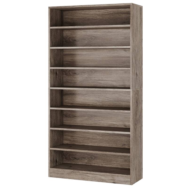31" Width Grey Shoe Cabinet, 9 Tiers 40-45 Pairs