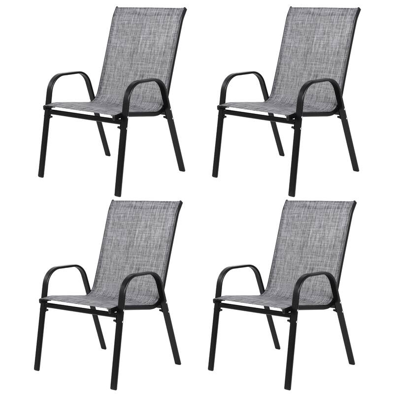 4 Piece Patio Chairs (Excluding the table)