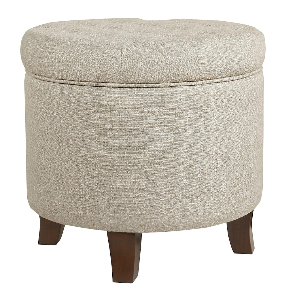Carson Carrington Melahverfi Boho Tufted Storage Ottoman