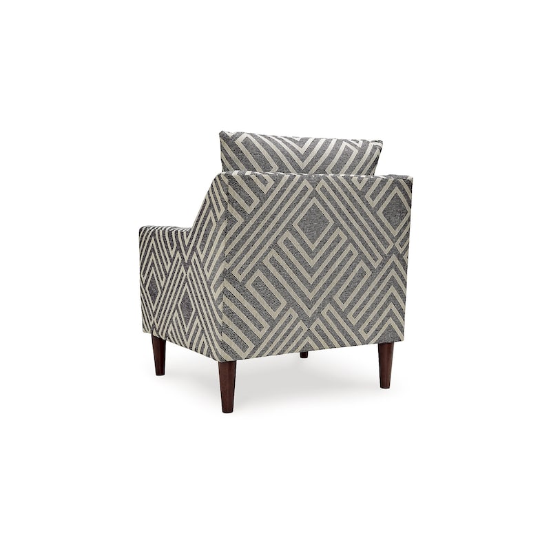 Signature Design by Ashley Morrilton Next-Gen Nuvella Natural/Charcoal Accent Chair - 35" W x 35.75" D x 39.75" H