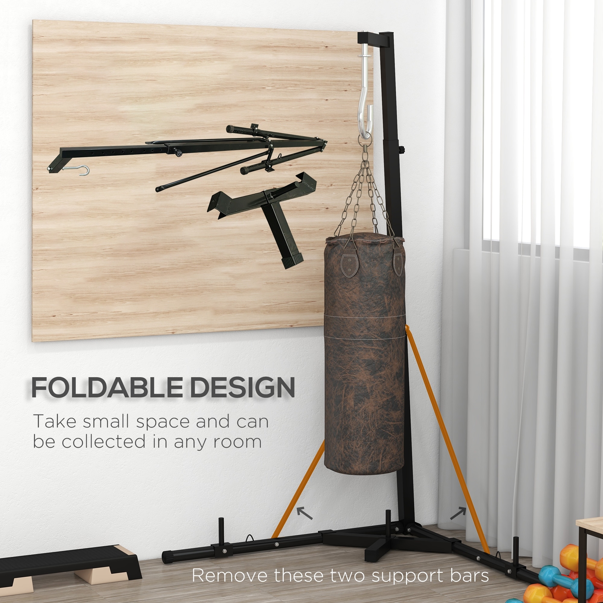 Gym Small Punching Bag For Apartment Boxing Bag Stand Speed Bag