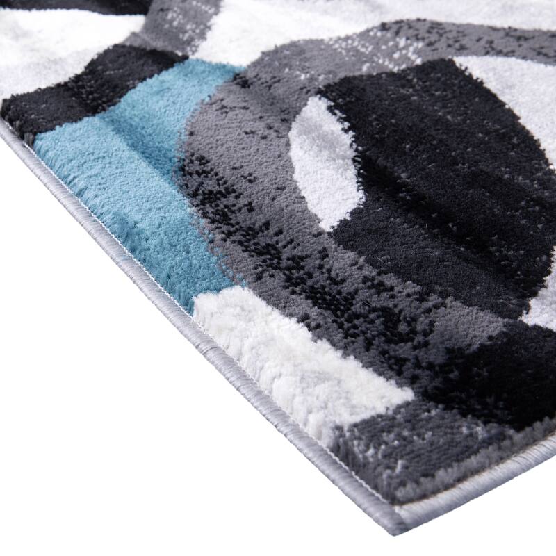 Modern Geometric Design Area Rug