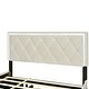 preview thumbnail 22 of 21, Queen Velvet Platform Bed with LED Lights and Storage Drawers