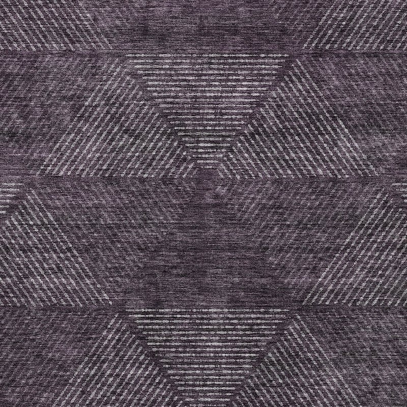 HomeRoots Geometric Transitional Rectangle Outdoor Rug