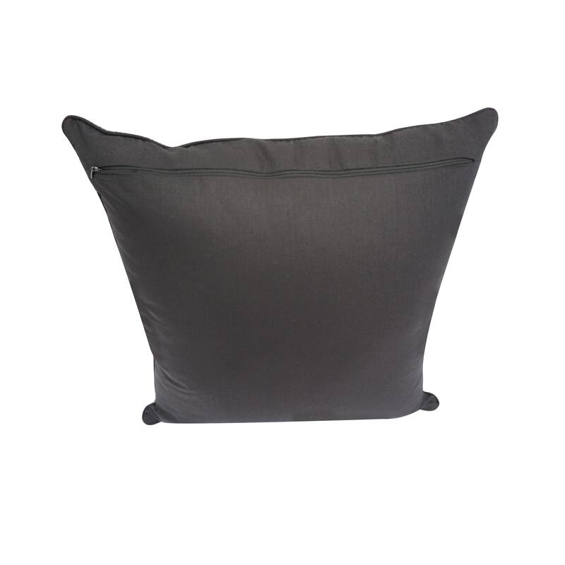 Home&Manor Fairfax Vintage Raw Silk Pillow 18"