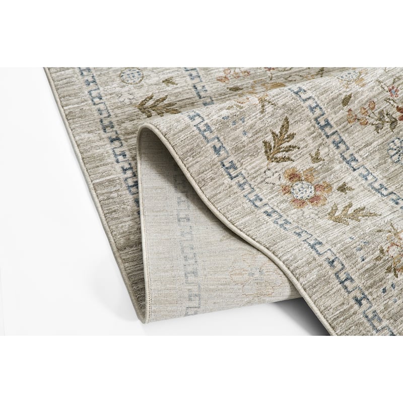 Momeni Georgina Polyester Medallion Traditional Area Rug