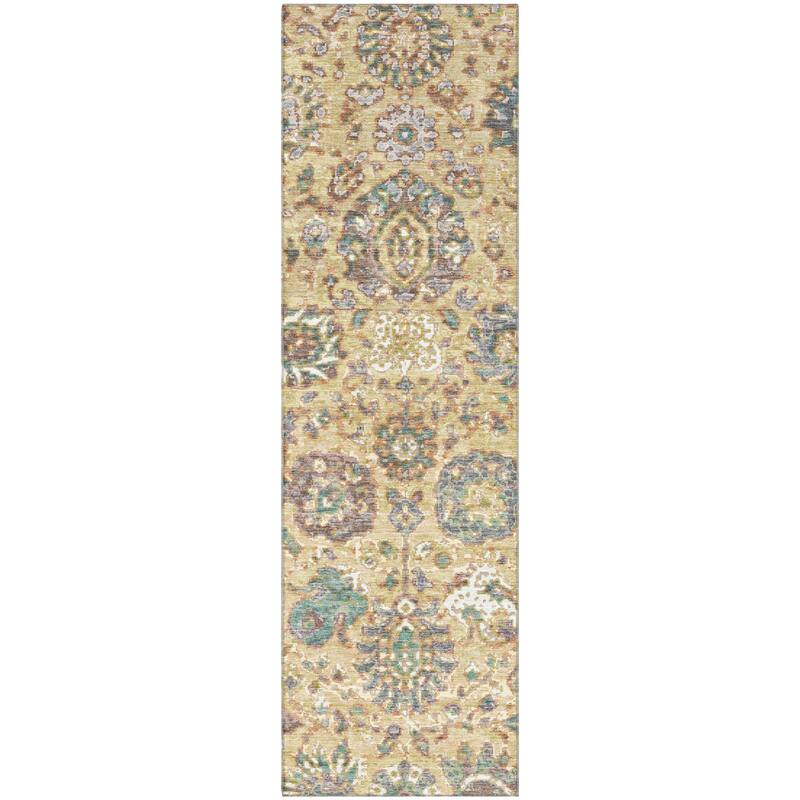 Premium Washable Super Soft Traditional Global Mayfield Rug