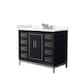 Option Black, Nickel Trim, Giotto Quartz Top
