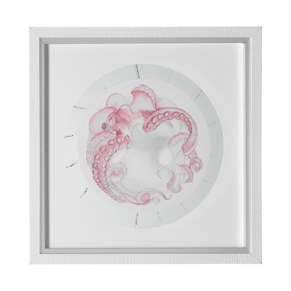 Who Stole My Precious I Pink Framed Art Print