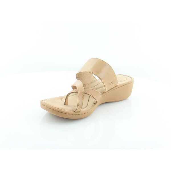 born tan sandals
