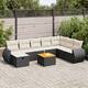 Option Black and cream with storage