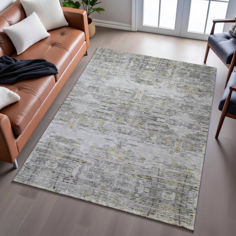 Premium Washable Super Soft Modern Glam Mayfield Rug