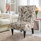 preview thumbnail 6 of 4, Furniture of America Vier Contemporary Fabric Wingback Accent Chair