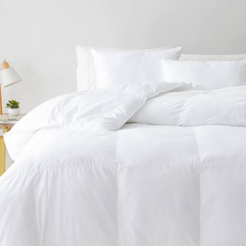 TENCEL Cool Touch All Season PrimaLoft® Down Alternative Comforter -Hypoallergenic - Queen