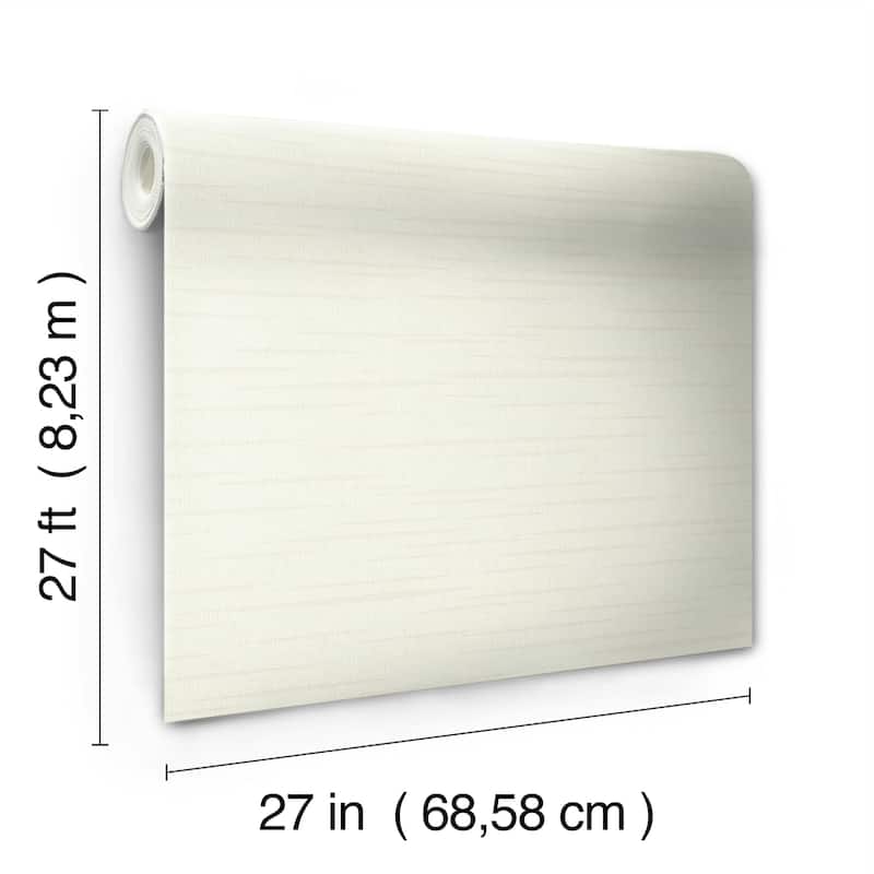 Glasgow White Pearl Non-Woven Unpasted Bohemian Tiger's Eye Wallpaper Covers about 60.75 sq. ft.