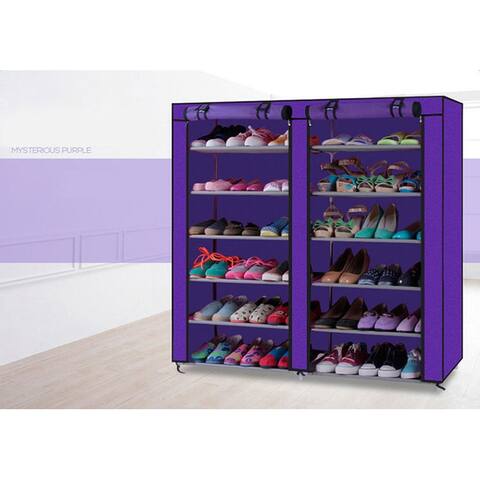 6 Layer Shoe Rack Shelf Storage Closet Organizer Cabinet