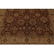 preview thumbnail 6 of 8, Hand Knotted Brown New Zealand Wool Oriental Area Rug(6x9) - 5' 11'' x 8' 11''