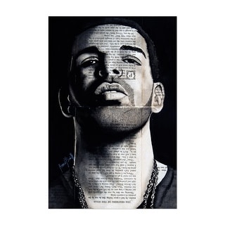 Drake Painting Dorm Art Music Pop Culture Vintage Art Print/Poster ...