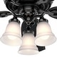 preview thumbnail 15 of 19, Hunter 54" Promenade Ceiling Fan with LED Light Kit and Handheld Remote - Victorian, Transitional - ENERGY STAR!