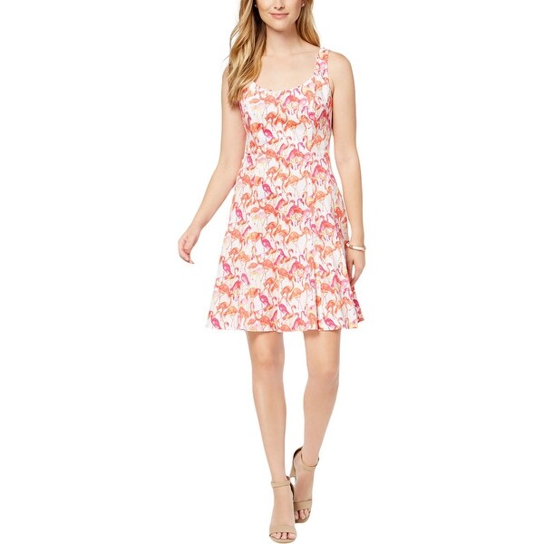 flamingo sun dress