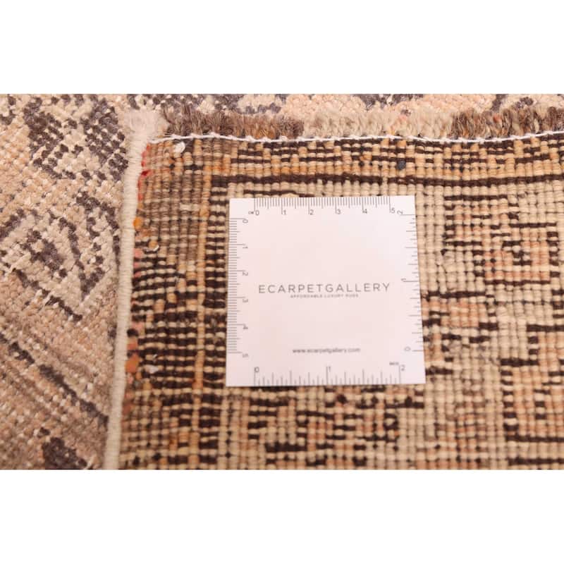 ECARPETGALLERY Hand-knotted Antalya Vintage Light Copper Wool Rug - 5'2 x 8'10