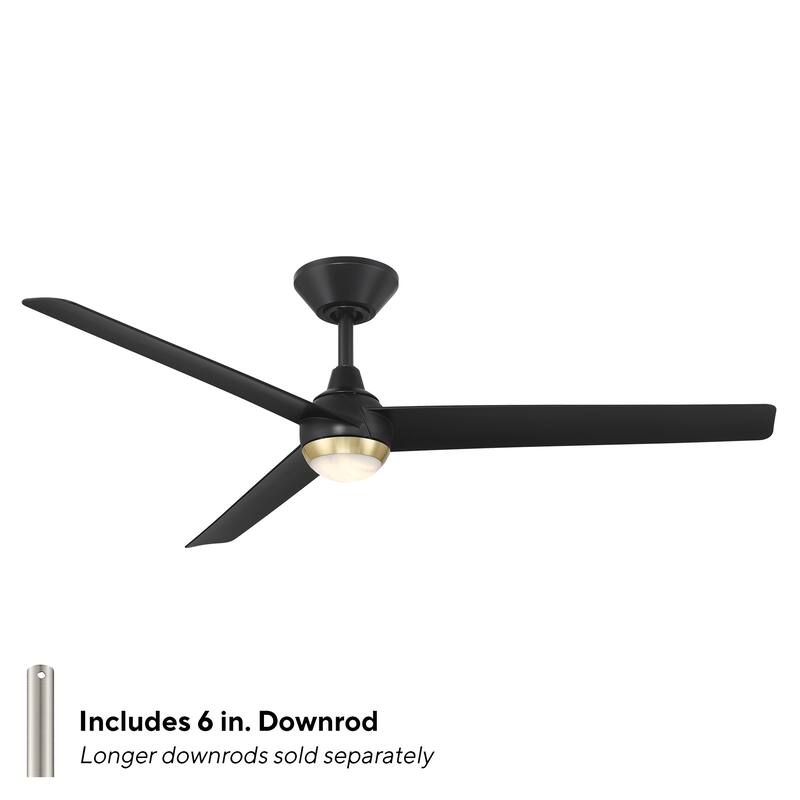 Pisces Indoor or Outdoor 3-Blade 54in Smart Ceiling Fan