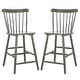 preview thumbnail 6 of 48, SAFAVIEH Galena 24-inch Spindle Farmhouse Counter Stool (Set of 2) - 20"W x 20"D x 38"H