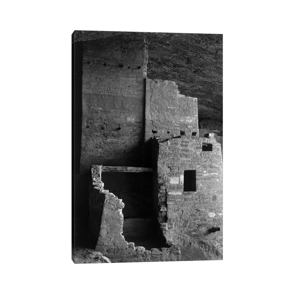iCanvas "Cliff Palace, Mesa Verde National Park" by Ansel Adams Canvas Print