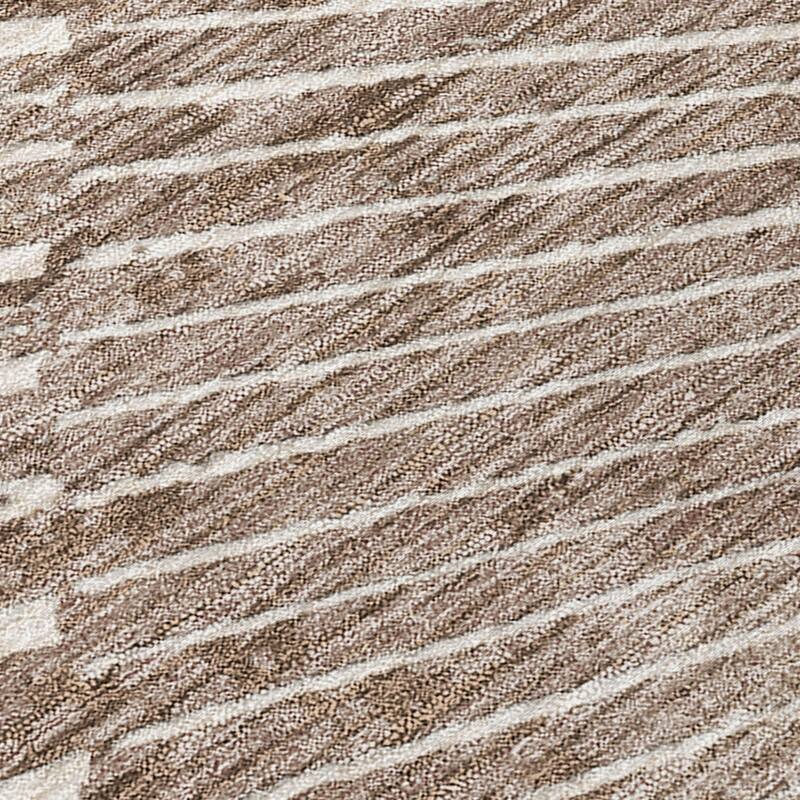 Alnana Contemporary Abstract Weather Resistant Classic Meets Modern Outdoor Rug