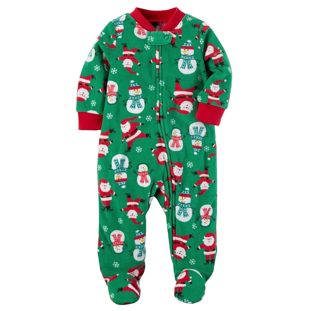 carters baby boy christmas pajamas