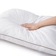 preview thumbnail 20 of 19, Medium-Firm 2-inch Gusset Feather and Down Pillows Set of 2
