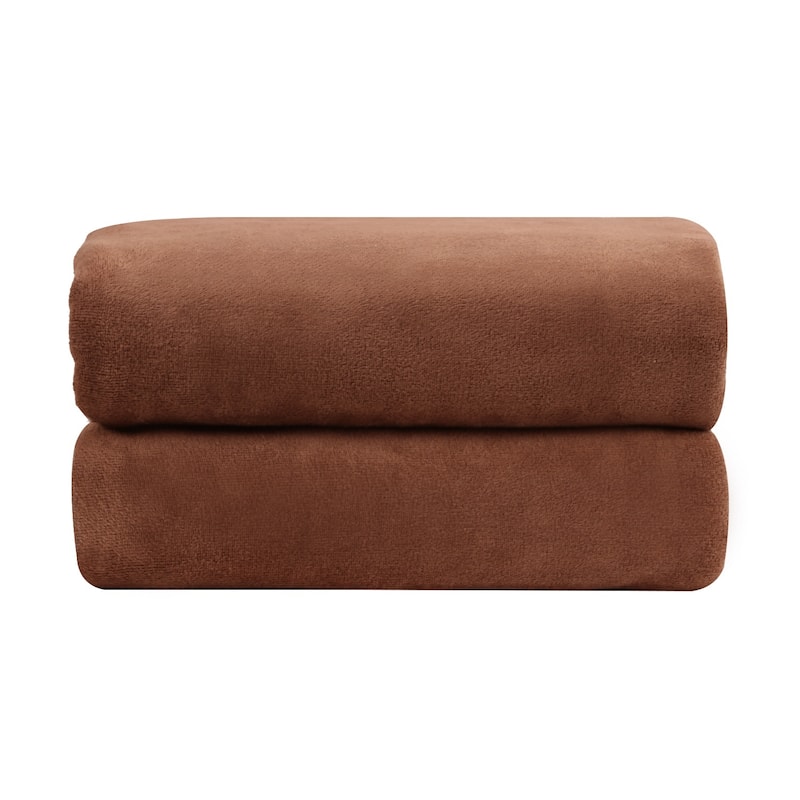 Oversized Bath Towel Set of 2 - Coffee