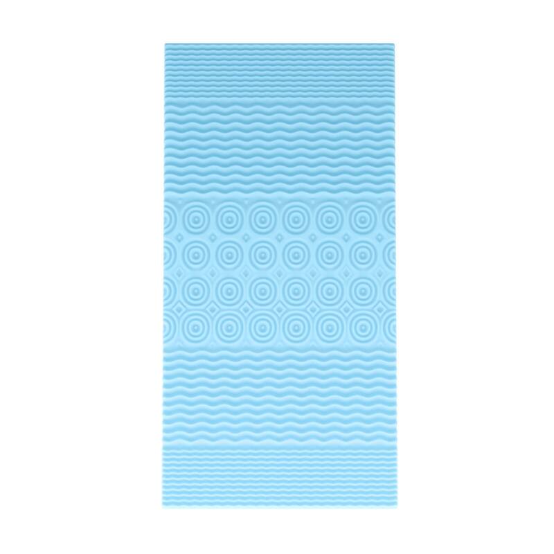 Cooling Gel Infused 5-Zone Memory Foam Mattress Topper - Green