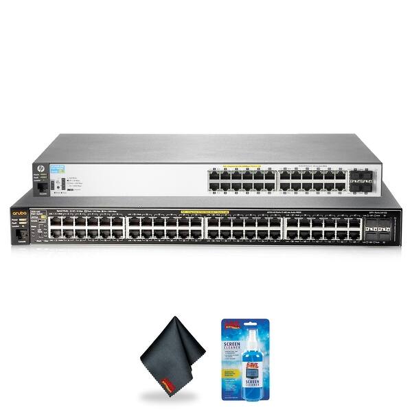 Shop Hp 2530 48g Poe 48 Port Layer 2 Ethernet Switch Hp 2530 24g Poe 24 Port Layer 2 Ethernet Switch Overstock 25993620