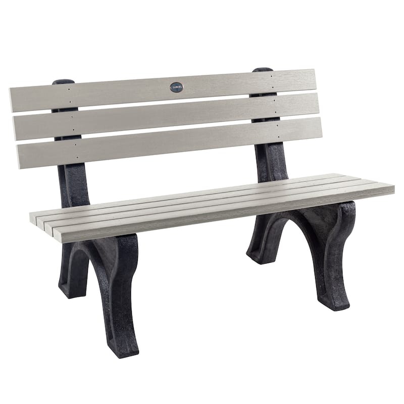 HIGHWOOD PROFESSIONAL Aurora Traditional 4ft Park Bench - Harbor Grey