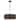 Lariat 3-Light Pendant in Old Black Finish