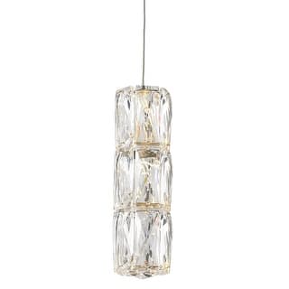 Elegant Lighting Polaris Single Light 6" Wide Integrated LED Pendant