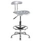 preview thumbnail 65 of 164, Vibrant Chrome Tractor Seat Drafting Stool