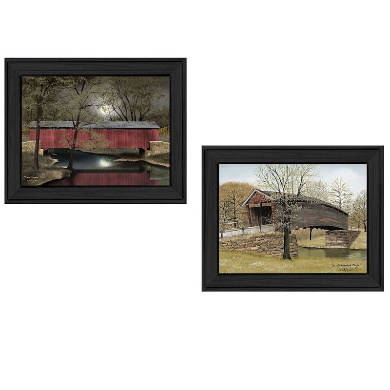 TrendyDecor4U Contemporary "Bridges" 2-Piece Vignette by Billy Jacobs