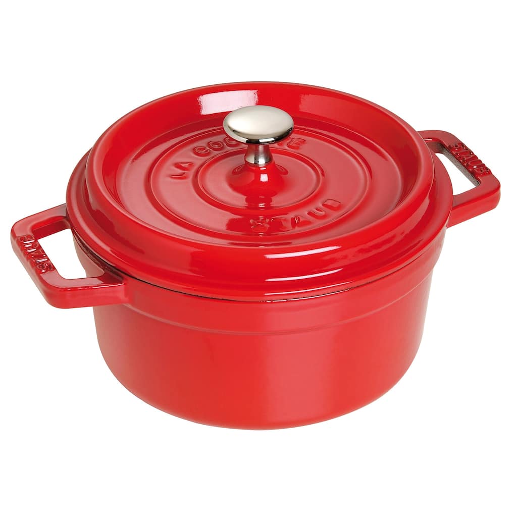 STAUB Cast Iron 2.75-qt Round Cocotte