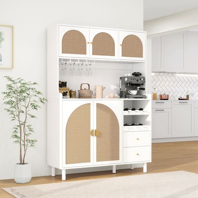 Ethervibe 68.12"H Accent Storage Cabinet with High Stability