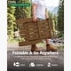 preview thumbnail 28 of 58, WINSOON All Weather HIPS Outdoor Folding Adirondack Chairs Set of 8