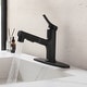 preview thumbnail 26 of 27, 7.8" H Single-Handle Bathroom Sink Faucets with Pull Out Sprayer, Single Hole Vessel Faucet With Deck Plate